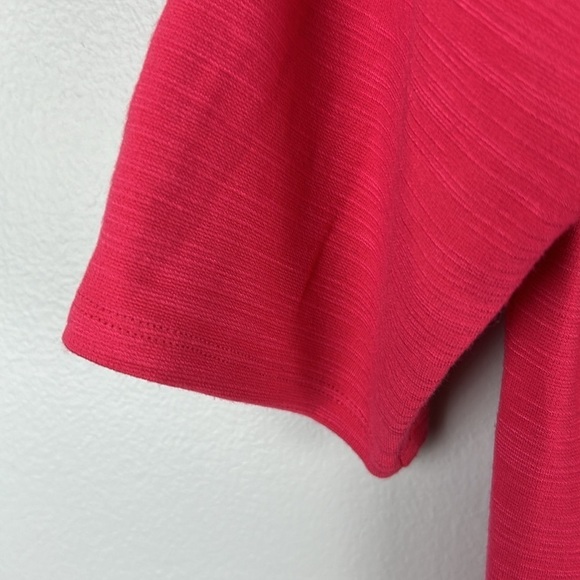 Free People Floral Garden Embroidered Sleeve A Line Dress Large Pink Raspberry - Picture 8 of 13